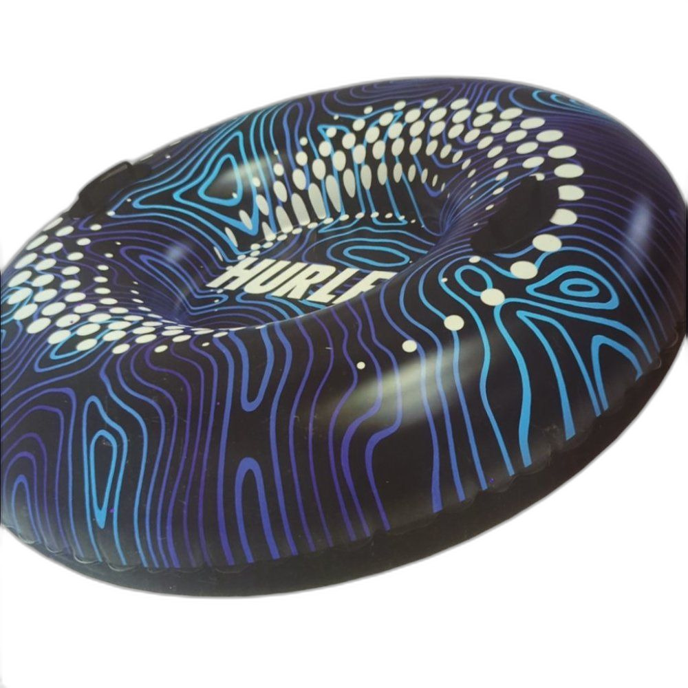Hurley inflatable float / snow tube with handles, NEW